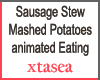 Sausage Stew Mash Potato