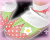 ! strawberry slippers <3