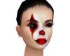 *Red Clown Makeup*