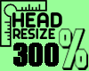 Head Resize 300% MF