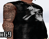 x69l> Goth Tank + Tattos