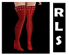 !RLS Red Knee High Boots