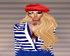 Red beret blond