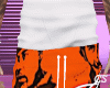 Orange Blk Asa Joggers