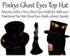 Pinkys Ghost Eyes TopHat