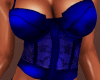 â² Corset Top Blue