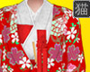 JK Wedding Kimono Red