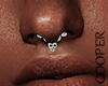 !A nose piercing