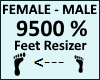 Feet Scaler 9500%