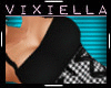 Checkered Doll Black