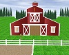 Barn with fence