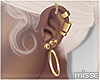 Cuffed Gold Earrings