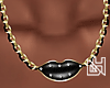 DH. Black Lips Chain