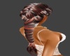 Elegant Red FrenchBraid