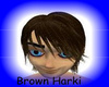 Brown Harki Mens Hair