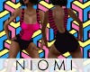 N! Pink Leotard