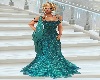 New Years Teal Gown