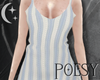 P☾ Striped Dress