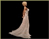P9)Ivory and Gold Gown