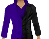 Purple Black Suit Jacket