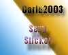*C2003* Sexy Sticker