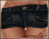 !mml Denim Shorts: LB