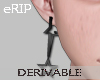 DRV Star Single Earrings