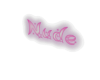 Nude Neon sign