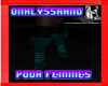 WE! alley shoes cyan