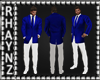 Blue/White Full Suit