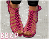 Pink Leopard Sandals