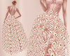 T- Dress Flowers pink
