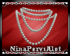 N| Neckless Pearl silver