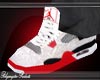 Jordan 4's Red kicks