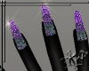 Adorable Amethyst Nails