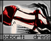 :abort: Strappy Red PVC