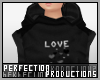 P| Love <3's Hoody Flat