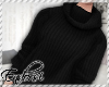 " Black Neck Sweater