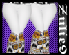 White Skull Pants
