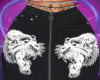 Y2K Tiger Zipper Skirt