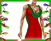 Christmas Drape Gown