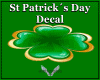 St Patricks Day Decal
