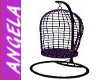 Purple Cage Chair