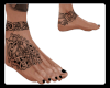 tatted bare feet blk