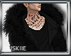 HK`Fur Coat BlaCk