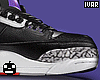 I' Purple Sneakers