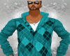 Turquoise sweater
