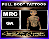 FULL BODY TATTOOS