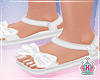 Kids White Sandals