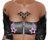 Leather Stars top